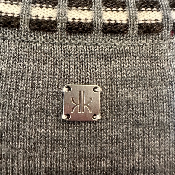 Krimson Klover merino blend sweater Sz Large - Picture 3 of 7